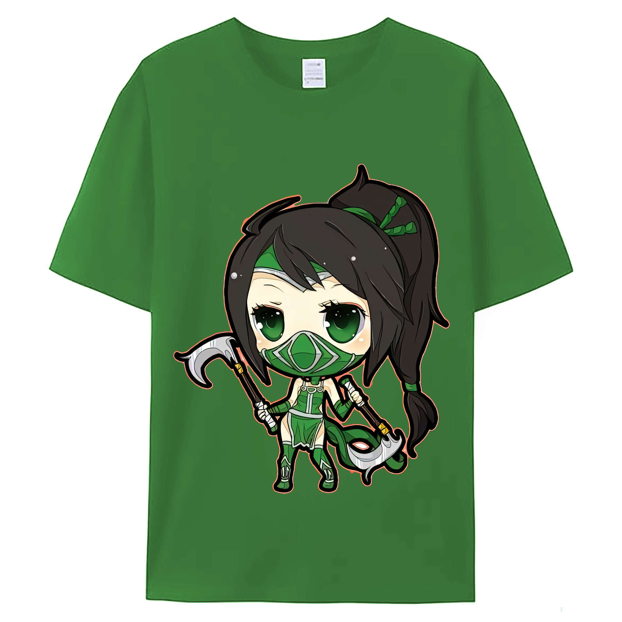 （画像用） リーグ・オブ・レジェンド League of Legends LOL レディースカジュアルプリントTシャツ（綿100％）